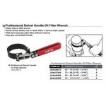 Съёмник для масляного фильтра стальная лента 73-85 мм TOPTUL, фото , изображение 2 | SNABZHENIE.com.ua