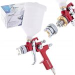 Краскопульт пневматичний HVLP з верхнім пластиковим бачком 600 мл, форсунка 2,0 мм AUARITA H-827B-2.0, фото  | SNABZHENIE.com.ua