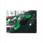 Вакуумная двойная присоска d 120 мм с гибким держателем TOPTUL, фото , изображение 2 | SNABZHENIE.com.ua