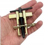 Съёмник двухзахватный рельсовый 35х45 мм с фиксацией СТАНДАРТ, фото , изображение 3 | SNABZHENIE.com.ua