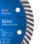 Алмазный отрезной круг DISTAR Turbo Extra 125 мм, 2.2 мм, 22.23 мм, фото , изображение 3 | SNABZHENIE.com.ua