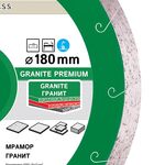 Круг алмазний відрізний DISTAR Granite Premium 180 x 1,5 x 8,5 x 25,4 (1A1R) (11320061014), фото , зображення 3 | SNABZHENIE.com.ua