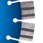 Круг алмазный отрезной 125x2,2/1,3x22,23-10-ARPS 30x2,2 R50,5 Meteor H12, фото , изображение 2 | SNABZHENIE.com.ua