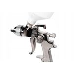 Краскопульт пневматичний HVLP з верхнім пластиковим бачком 600 мл, форсунка 2,5 мм AUARITA H-970P-2.5, фото , зображення 2 | SNABZHENIE.com.ua