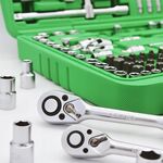 Комбинированный инструмент 1/4, 3/8, 1/2, 151 ед. TOPTUL (GCAI151R), фото , изображение 3 | SNABZHENIE.com.ua