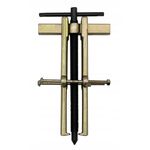 Сйомник двозахватний рейковий з фіксацією 70х120 мм СТАНДАРТ (SK2R5F), фото , зображення 2 | SNABZHENIE.com.ua