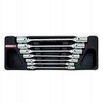 Набор ключей торцевых шарнирных 6-19мм 7ед. (в ложементе) TOPTUL GAAT0702, фото  | SNABZHENIE.com.ua