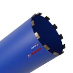 Сверло алмазное DDS-W 162x450-11x1 1/4 UNC DLD 162 RM-TX, фото , зображення 3 | SNABZHENIE.com.ua