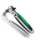 Трещотка 1/2" с шарниром 360°, 72 зуба, укороченная TOPTUL, фото  | SNABZHENIE.com.ua