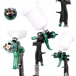 Краскопульт пневматичний тип LVLP верхній пластиковий бачок, діаметр форсунки 1,4 мм AUARITA L-897-1.4, фото  | SNABZHENIE.com.ua