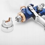 Краскопульт пневматичний HVLP верхній пластиковий бак 600 мл, форсунка 1,4 мм AUARITA H-827B-1.4, фото , зображення 3 | SNABZHENIE.com.ua