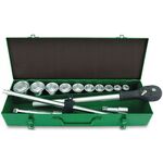 Набір інструмента 3/4 14 ед. (6-гр.) металевий корпус TOPTUL (GCAD1405), фото , зображення 2 | SNABZHENIE.com.ua