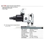 Пневмогайковерт 1" 2440 Нм 4000 об/хв 11,2 кг TOPTUL (KAAA321808), фото , зображення 2 | SNABZHENIE.com.ua