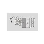 Ударный кардан 1" усиленный TOPTUL (KACN320P), фото , изображение 2 | SNABZHENIE.com.ua