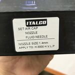 Форсунка ITALCO H-3003, 1.4 мм для краскопультов, фото , изображение 3 | SNABZHENIE.com.ua