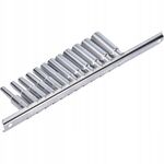 Набор длинных торцевых головок 1/4" 12 ед. 4-13 мм TOPTUL, фото , изображение 3 | SNABZHENIE.com.ua