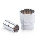 Набор торцевых головок 1/2" 15 ед. 8-24 мм TOPTUL (GAAQ1602U-12), фото , изображение 2 | SNABZHENIE.com.ua