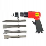 Пневматический молоток с набором зубил 4 шт AIRKRAFT RP7621, фото  | SNABZHENIE.com.ua