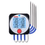 Электронный пищевой термометр 4 канала Bluetooth, -40-300°C WINTACT WT308B, фото  | SNABZHENIE.com.ua