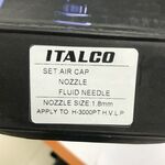 Форсунка для краскопультів H-3000-PT, діаметр форсунки 1,8 мм ITALCO NS-H-3000-PT 1.8 (NS-H-3000-PT-1.8), фото , зображення 2 | SNABZHENIE.com.ua