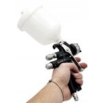 Пневмораспилювач HVLP 600мл, 1,3мм ITALCO Gloss-1.3, фото , зображення 3 | SNABZHENIE.com.ua