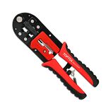 Кліщі для обжиму і зачистки проводів (RJ11/RJ12/RJ45) трещоточні TOPTUL DKAC2420, фото  | SNABZHENIE.com.ua