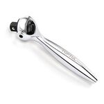 Мини трещетка 1/4" с шарниром 360° 90 зубцов TOPTUL CHKX0810, фото  | SNABZHENIE.com.ua