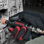 Зачистная машинка пневматическая 1/4" 6мм 25000об/мин TOPTUL, фото , изображение 3 | SNABZHENIE.com.ua