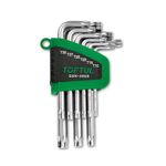 Г-образные ключи TORX T10-T50 9ед. (GAAL0913) TOPTUL GSN-09SS, фото  | SNABZHENIE.com.ua