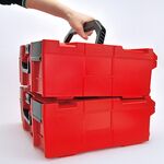 Ящик для інструмента модульний 456x372x262мм (пластик) TOPTUL TBBE0702, фото , зображення 2 | SNABZHENIE.com.ua