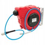 Шланг повітряний для компресора на котушці 5x8мм, 15м швидкознімний AIRKRAFT AHC-34A, фото , зображення 2 | SNABZHENIE.com.ua