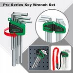 Набор Г-обр. шестигранников 1,5-10мм 9ед. длинных с шаром TOPTUL GSN-09LB, фото , зображення 2 | SNABZHENIE.com.ua