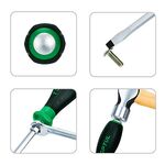 Отвертка SL шлицева 8.0x175мм (з шестигранником ударна) TOPTUL FAGF0818, фото , зображення 2 | SNABZHENIE.com.ua