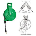 Шланг повітряний на котушці (подовжувач пневматичний) 20 атм 9,5x16 мм, 15 м TOPTUL KHBR1015, фото , зображення 2 | SNABZHENIE.com.ua