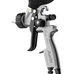 Краскопульт пневматический HVLP с верхним пластиковым бачком 600мл, 1,7мм AUARITA LION-1-1.7, фото , изображение 3 | SNABZHENIE.com.ua