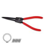 Круглогубцы для снятия стопорных колец Extra Long (разжим прямые) TOPTUL DCBJ1381, фото , зображення 2 | SNABZHENIE.com.ua