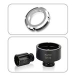 Набор головок для стопорных гаек с внутренними зубьями (KM4-KM12) 9ед. TOPTUL JGAI0902, фото , изображение 2 | SNABZHENIE.com.ua