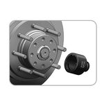 Набор головок для стопорных гаек с внутренними зубьями (KM4-KM12) 9ед. TOPTUL JGAI0902, фото , изображение 3 | SNABZHENIE.com.ua