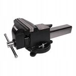 Тиски слесарные стальные усиленные профессиональные 4" STANDART TSSHD4SW, фото  | SNABZHENIE.com.ua