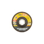 Шлифовальный лепестковый диск MASTERTOOL Т27 125х22 мм зерно 60, фото , изображение 2 | SNABZHENIE.com.ua