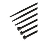 Хомут пластиковый MASTERTOOL 4.8х350 мм черный 100 шт 20-1857, фото  | SNABZHENIE.com.ua