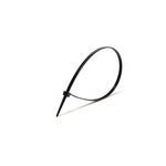 Хомут пластиковий MASTERTOOL 2.5х80 мм 100 шт чорний 20-1842, фото , зображення 2 | SNABZHENIE.com.ua