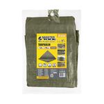 Тент MASTERTOOL 5х6 м 90 г/м² OLIVE GREEN 89-8506, фото , зображення 2 | SNABZHENIE.com.ua
