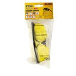 Очки захисні відкриті MASTERTOOL КОМФОРТ з регульованими дужками жовті 82-0603, фото , зображення 2 | SNABZHENIE.com.ua