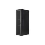 Digitus Шафа DIGITUS 19", 42U, Unique Server-N, перфоровані двері, 600x1000 мм, 1200кг максимально, чорна, фото , зображення 3 | SNABZHENIE.com.ua