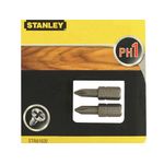 Набор отверточных насадок STANLEY PH1, 25 мм, 2 шт., фото  | SNABZHENIE.com.ua