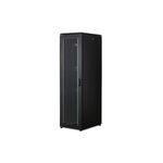 Шафа DIGITUS 19", 42U, Network Unique, передні двері зі склом, 600x800 мм, 1200кг максимально, чорна, фото , зображення 2 | SNABZHENIE.com.ua