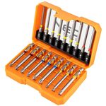 Біти Neo tools SL,PH,PZ,H,TX, 75мм, сталь S2, кейс набір 18шт, фото  | SNABZHENIE.com.ua