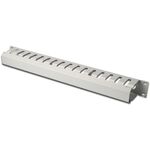 Кабельний організатор DIGITUS 19" 1U, перфорований, сірий, RAL 7035, фото  | SNABZHENIE.com.ua