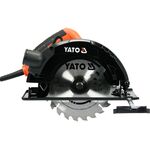 Дисковая пила ручная YATO 1,5 кВт, диск 185 мм, угол 0-45°, фото , изображение 2 | SNABZHENIE.com.ua